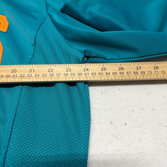 Miami Dolphins NFL Jacket Men's Size Large Full Zip Embroidered Logo Mock Neck - Picture 12 of 16